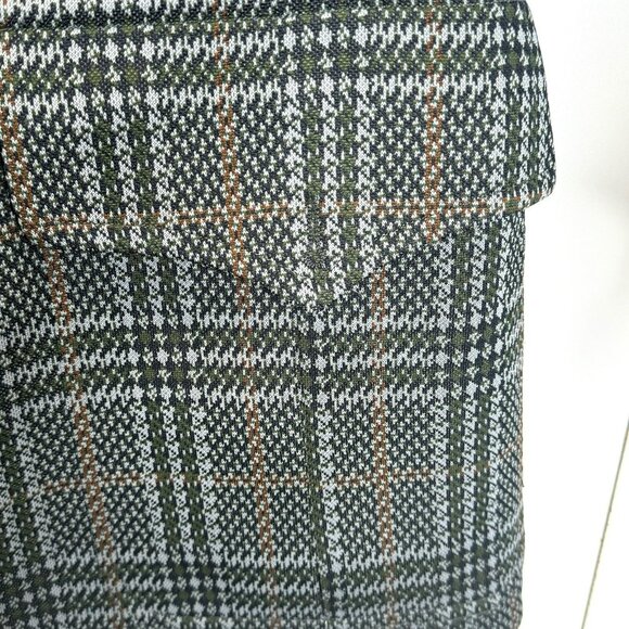 Vintage 70s Blazer Mens 40R 100% Wool Plaid Sport Coat Jacket Hipster Retro - Picture 4 of 9